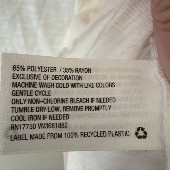 Knox Rose White Lace Trim Tank Top - Picture 4 of 4